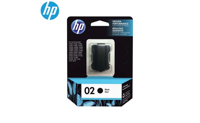 HP C8721WN (02) Black Ink Cartridge (Original)