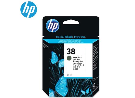 HP C9412A (38) Matte Black Ink Cartridge (Original)