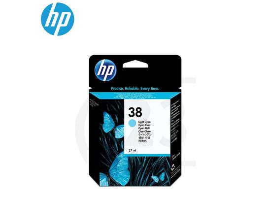 HP C9418A (38) Light Cyan Ink Cartridge (Original)