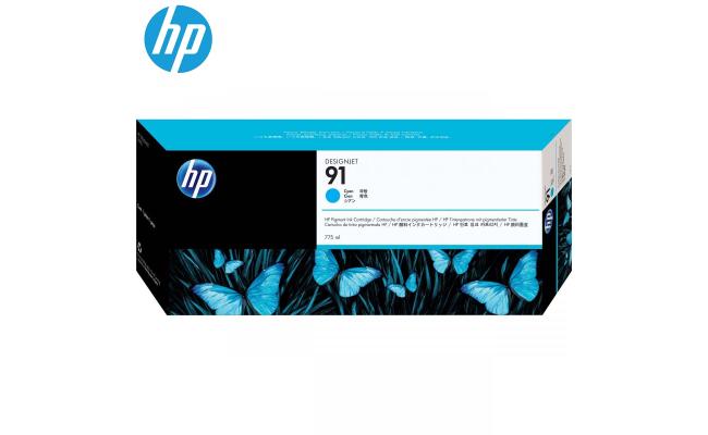 HP C9483A (HP91) Ink / Inkjet Cartridge Cyan (Original)