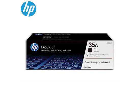 HP LaserJet CB435A Dual Pack Black Print Cartridges (Original)