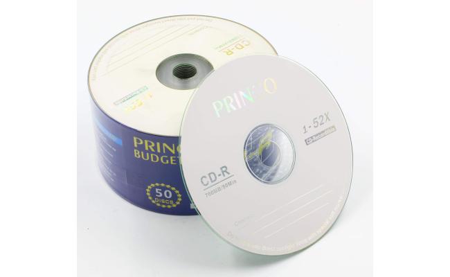 PRINCO CDR 52X 700MB PACK OF 50 PRINTABLE
