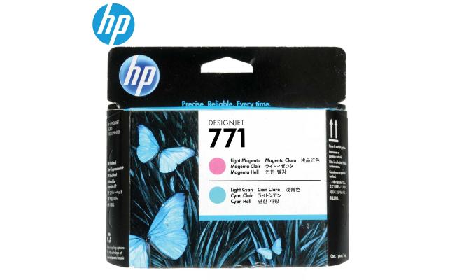 HP CE019A 771 Light Magenta/Light Cyan Printhead (Original)
