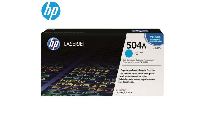 HP Color Laser CE251A Cyan Print Cartridge (Original)
