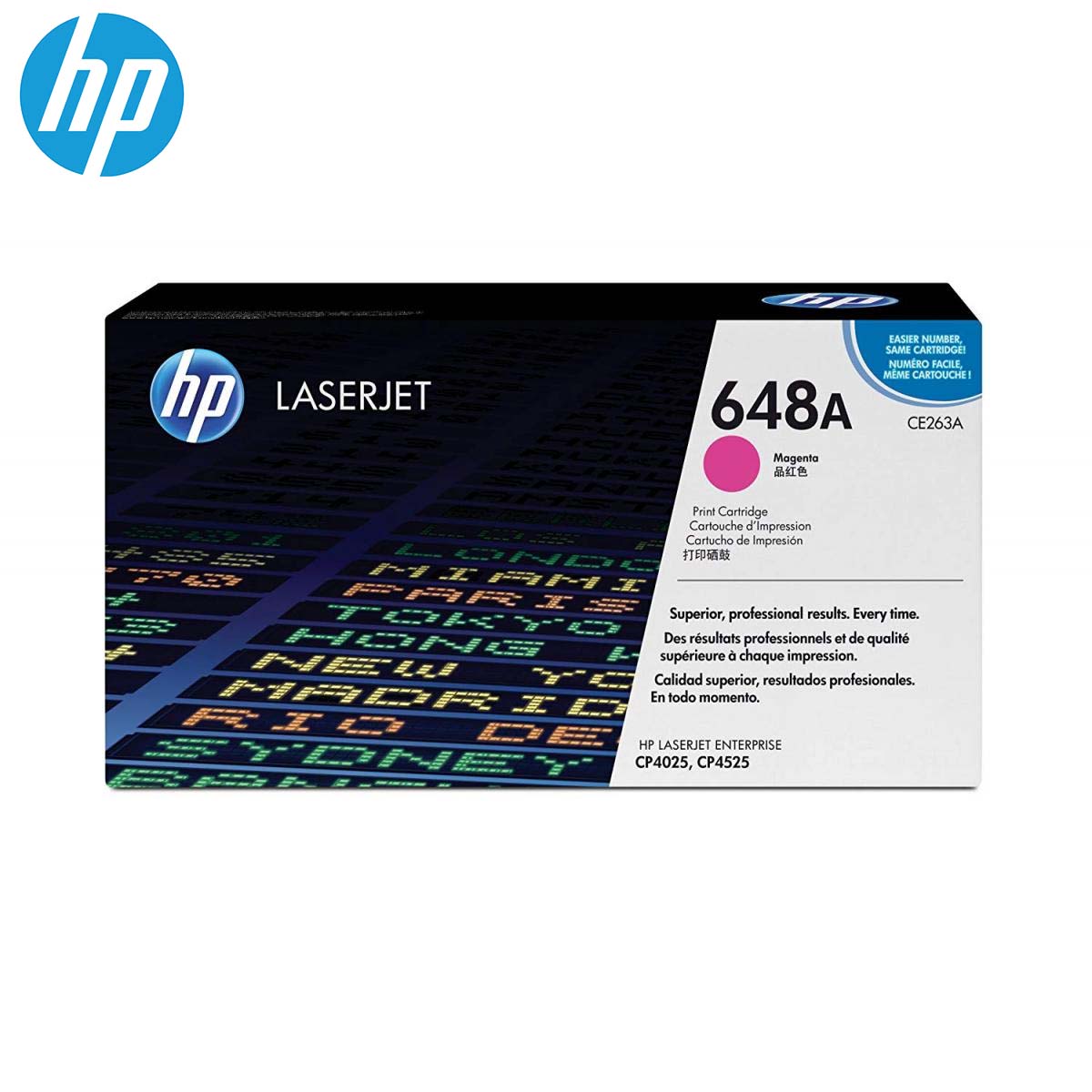 HP CE263A Laser Toner Cartridge Magenta (Original)