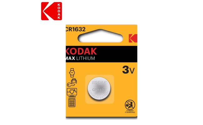Kodak Max Lithium CR1632 3V