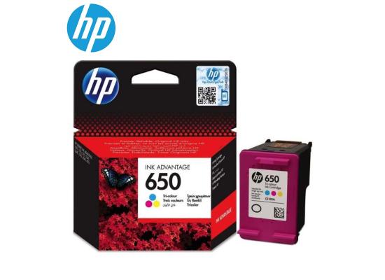 HP C102AE (650) Tri-Color Ink Cartridge (Original)
