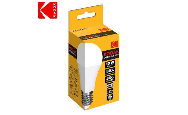 KODAK LED Bulb 10W/60W Day Light A60/E27