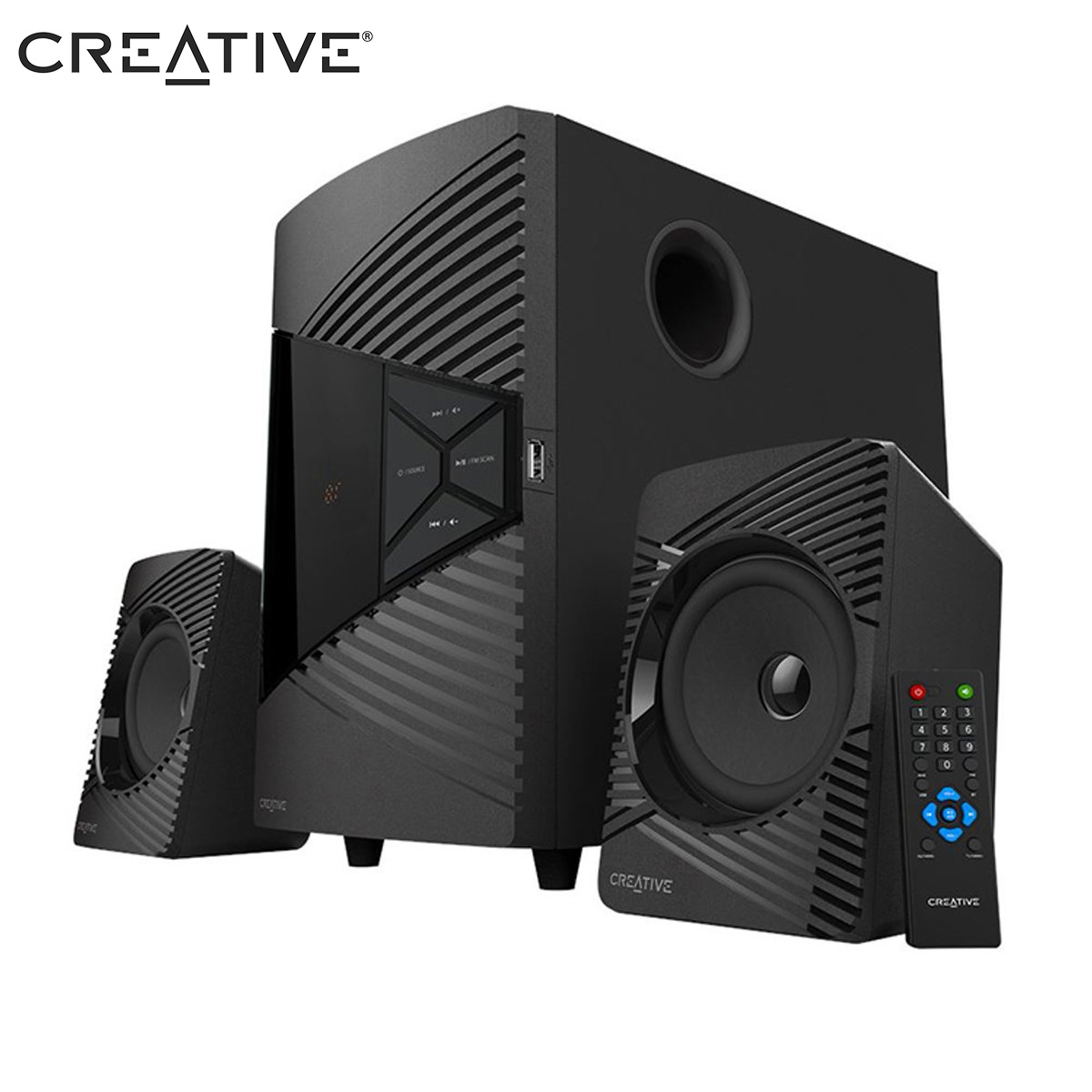 CREATIVE SBS E2500, 2.1 High-Performance Bluetooth Speaker System
