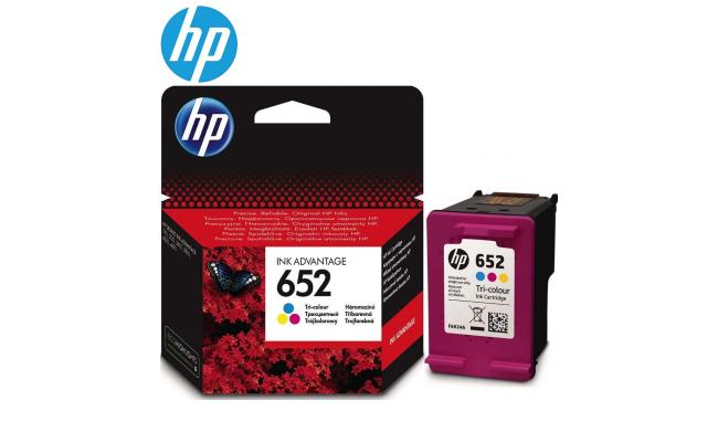 HP 652 TRI-Color Original Ink Advantage Cartridge (Original)