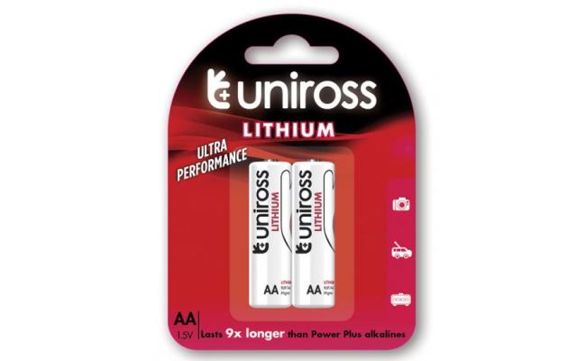 Battery UNIROSS LITHUM AAX2