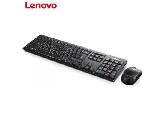 Lenovo 100 Wireless Keyboard & Mouse Combo,SLIM ,WATERPROOF  GX30S99500