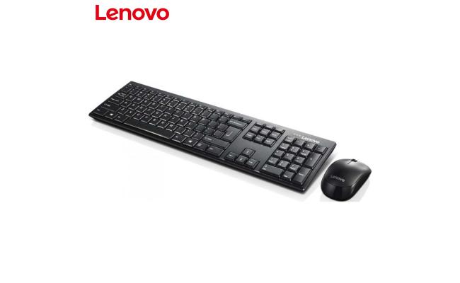 Lenovo 100 Wireless Keyboard & Mouse Combo,SLIM ,WATERPROOF  GX30S99500