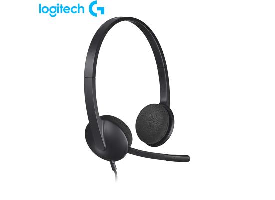 Logitech USB Headset H340, Stereo, USB Headset for Windows & Mac