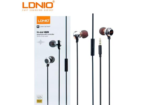 LDNIO HP02 In-Ear Earphone Wired Cable Fingernail Earphones Heavy Bass
