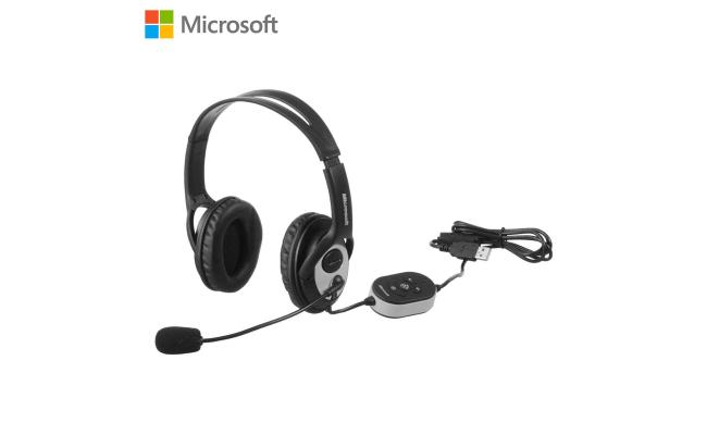 Microsoft LifeChat 3000 USB Headset Noise-Cancelling