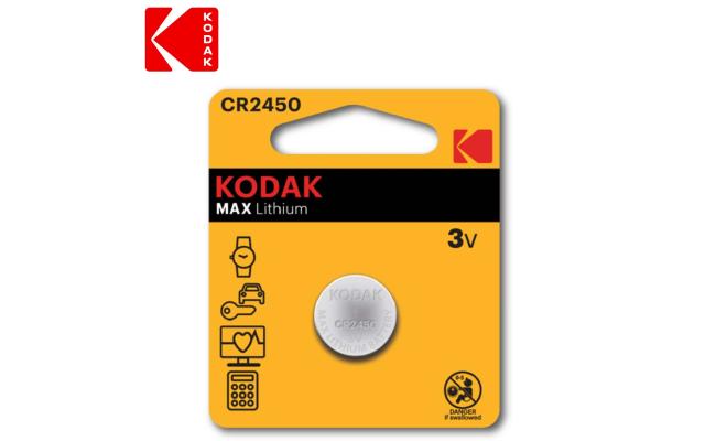 Kodak Battery Ultra Lithium CR2450 (KCR2450)