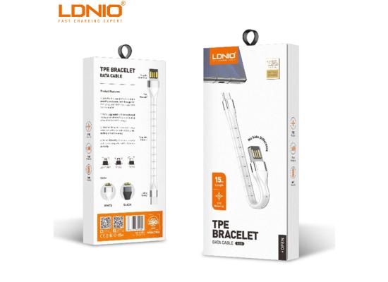 LDNIO LS50 USB DATA CABLE FOR IPHONE 15CM