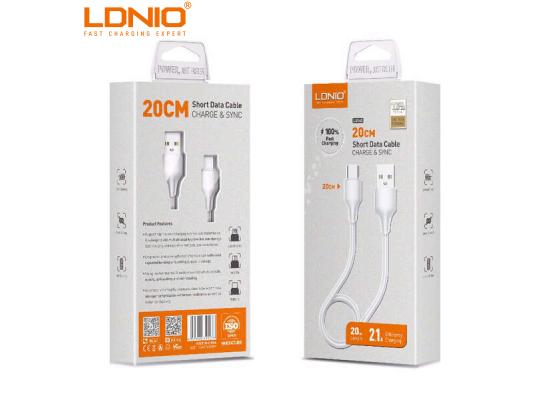 LDNIO LS540 USB DATA CABLE FOR IPHONE 20CM