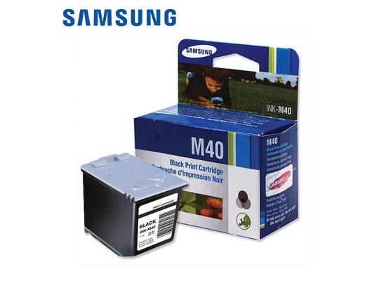 Samsung Ink M40 ( M-40 M 40 ) Black Ink Fax Cartridge (Original)