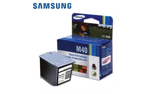 Samsung Ink M40 ( M-40 M 40 ) Black Ink Fax Cartridge (Original)