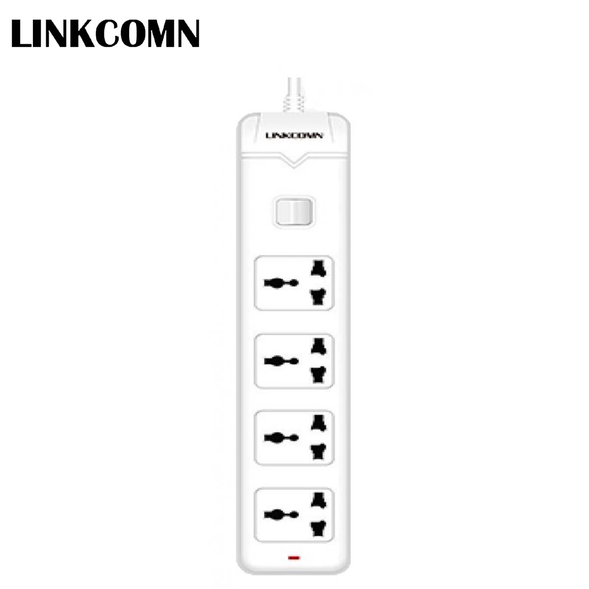 Lincomn LC-PS401 Power Strip 4 Port+1.5m