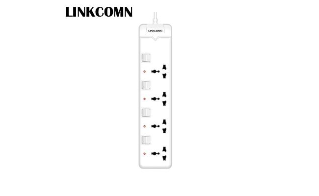 Lincomn LC-PS491  Power Strip 4 Sockets + 15m