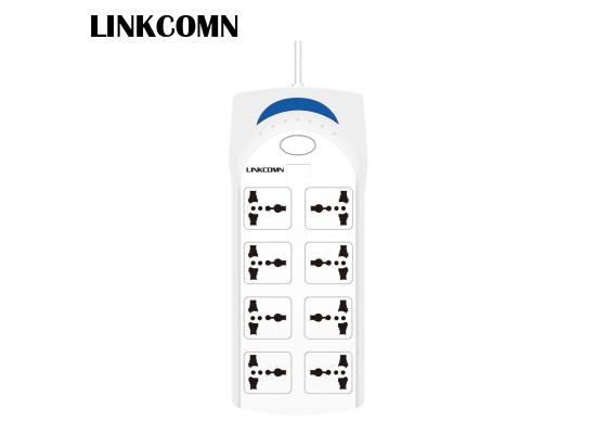 Lincomn LC-PS801 Power Strip 8 Sockets + 5m