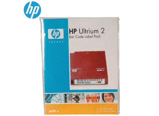 HP Ultrium 2 Barcode Lable 100 Data Labels / 10 Cleaning Lables