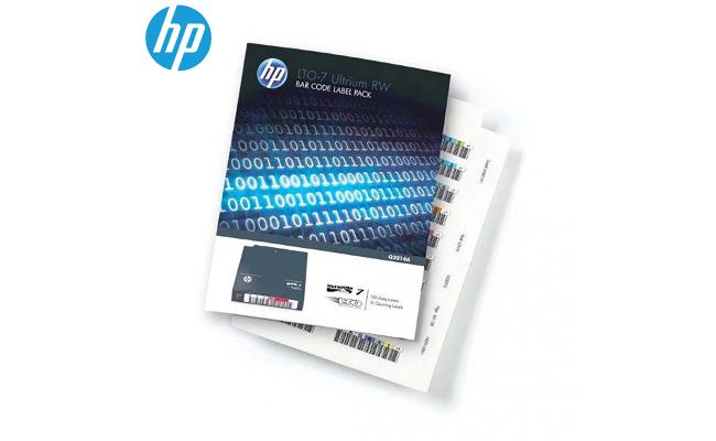 HP LTO 8 PARCODE LABEL