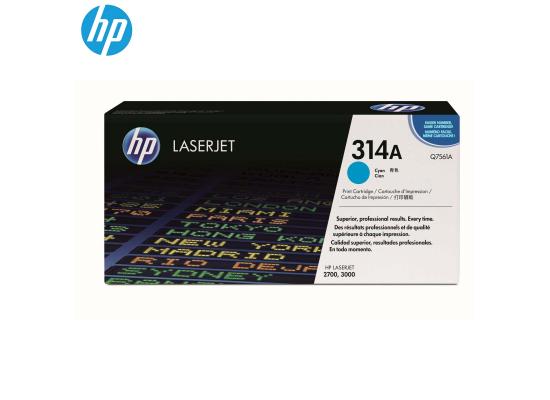 HP Q7561A Laser Toner Cartridge Cyan (Original)