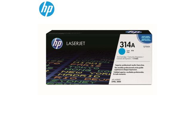 HP Q7561A Laser Toner Cartridge Cyan (Original)