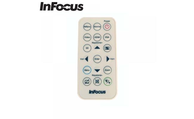 INTECHING IR29033 Projector Remote Control for InFocus INA-REMPJ001, IN110v, IN110xa, IN110xv Series, IN112v, IN114v, IN116v, IN112xa, IN114xa, IN116xa, IN112xv, IN114xv, IN116xv, IN119HDxa