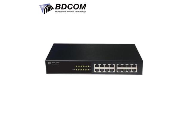 BDCOM Gigabit 16-Port Rack Switch S1516v1