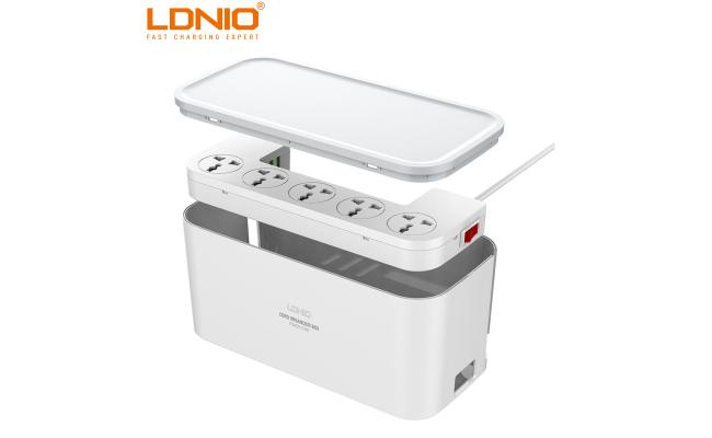 LDNIO SC5309 Management Power Strip Box 5 Socket Port + 3 USB Port