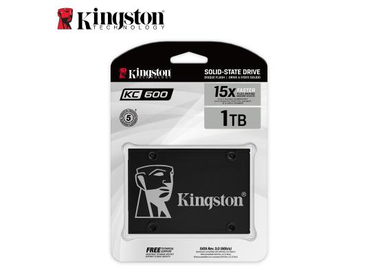 Kingston KC600 1TB SATA III Solid State Drive (SSD)