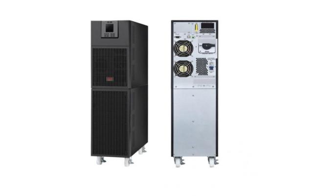 APC Easy UPS On-Line, 6kVA/6kW, Tower, 230V, Hard wire 3-wire(1P+N+E) outlet, Intelligent Card Slot, LCD