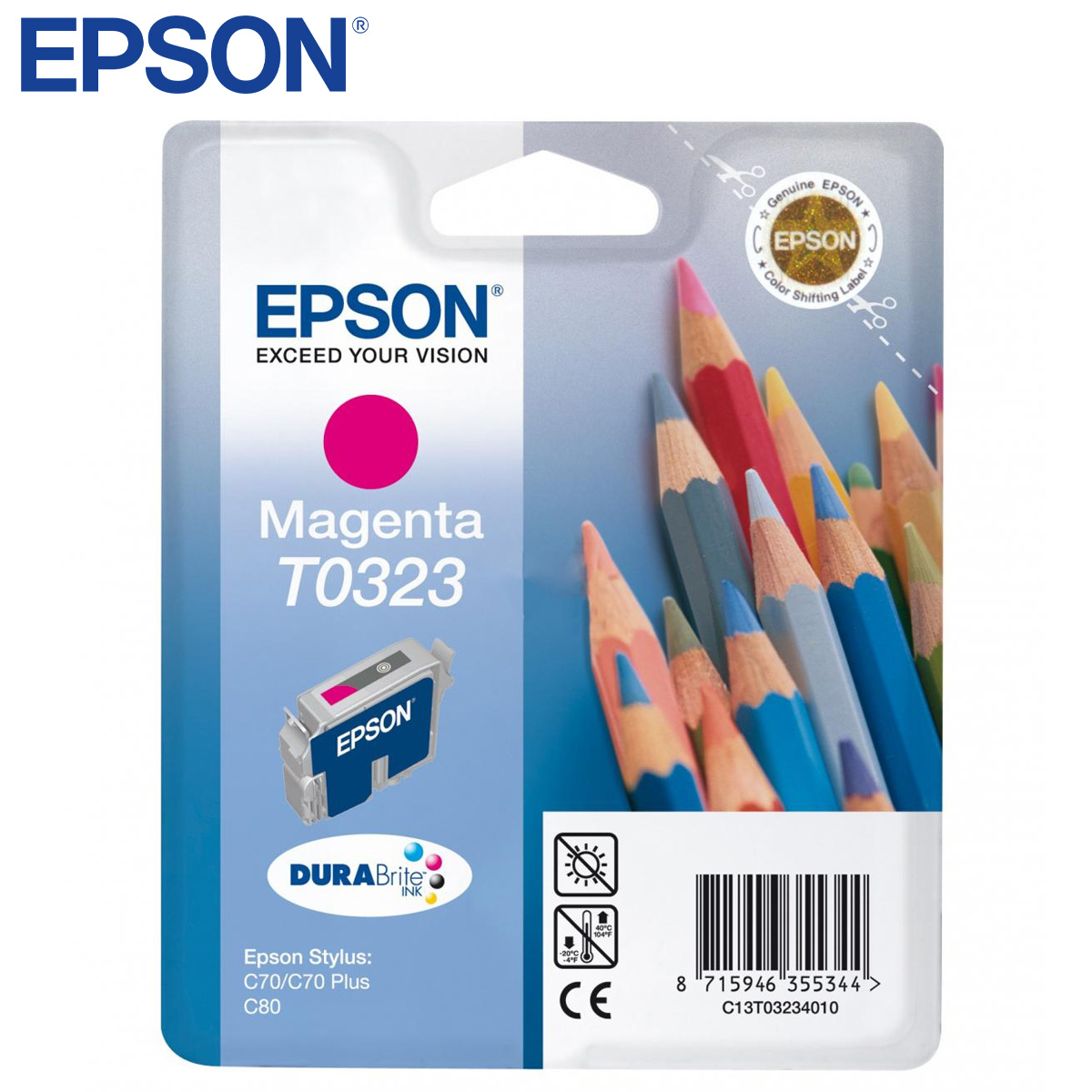 Epson Ink T0323 Magenta (Original)