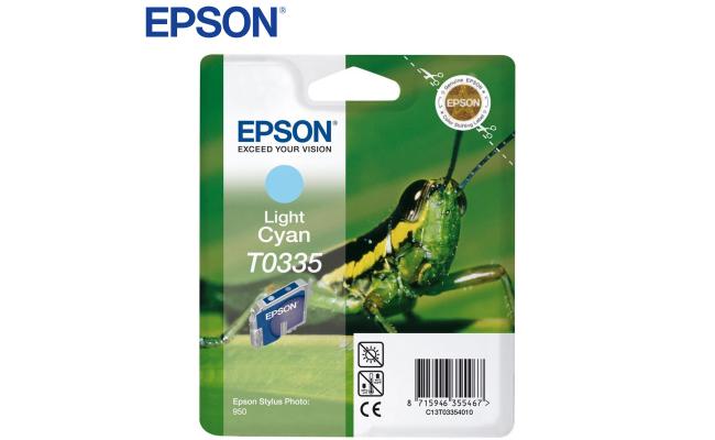 Epson Ink T0335 Light Cyan (Original)