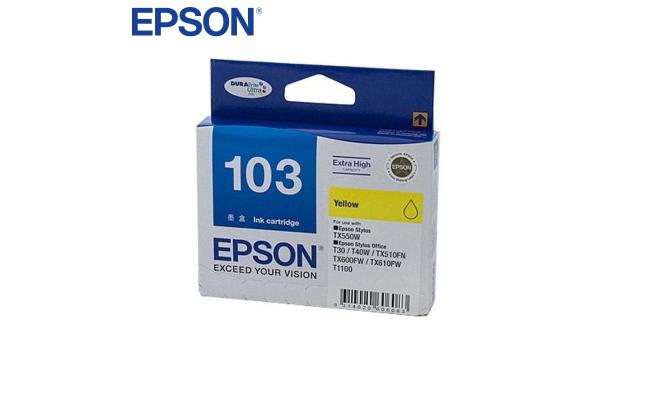 Epson T1034 Yellow Ink Cartridge (Original)