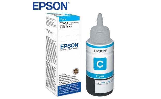 Epson Ink T6642 Cyan (Original)