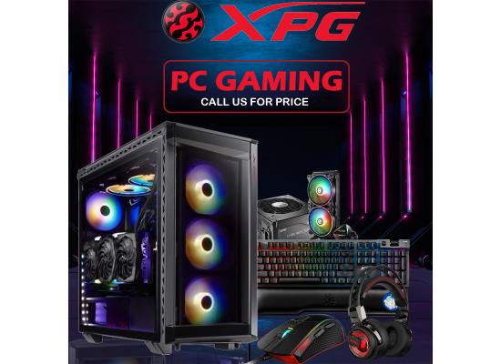 Gaming Desktop XPG (CPU- I9 / I7 / I5) (RAM- 8GB / 16GB / 32GB ) (SSD 256GB / 512GB / 1TB)  (VGA 3050 / 4050) (Monitor Screen 24.0" / 27.0" / 32.0")