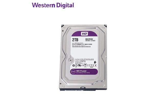 WD 2 TB Purple Surveillance Hard Drive 256MB