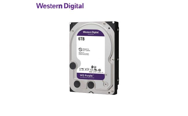 WD 6 TB Purple Surveillance Hard Drive 256MB