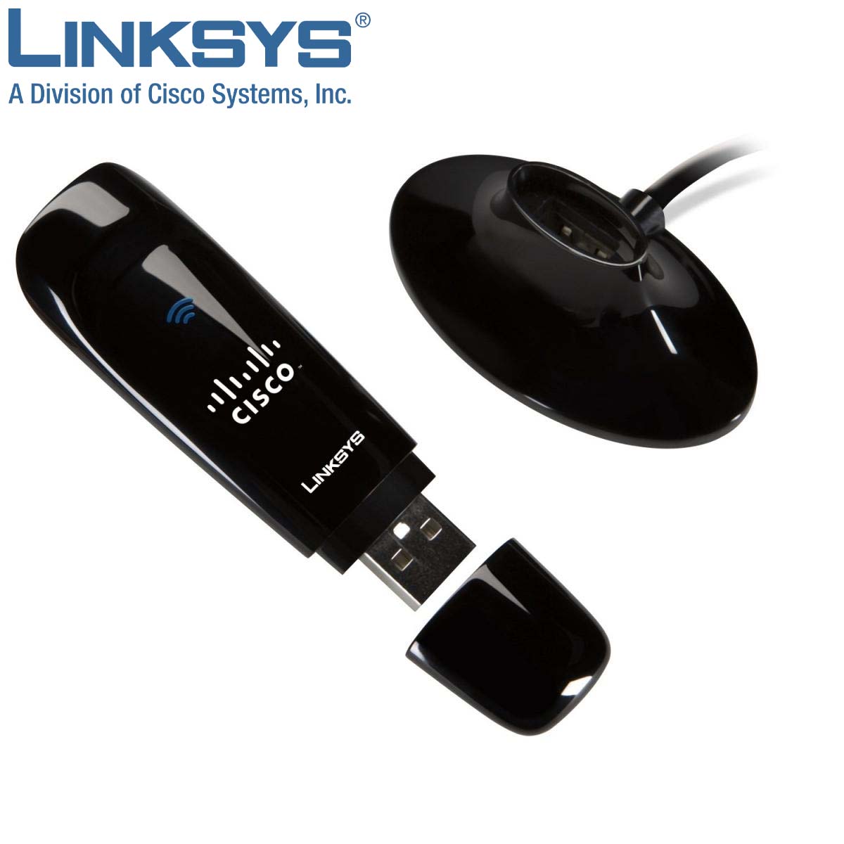 Linksys By Cisco WUSB600n Wireless-N USB Network Adapter With Dual-Band