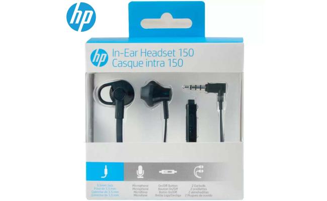HP Earbuds Black Headset 150 (X7B04AA)