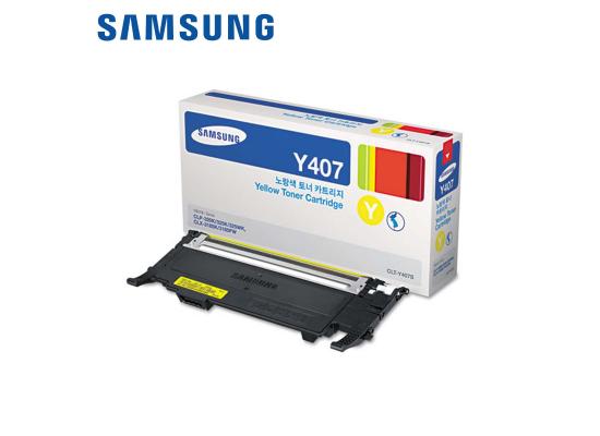 Samsung CLT-Y407S Laser Toner Cartridge Yellow (Original)