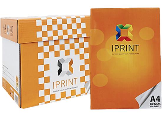 PAPER High Quality A4 80GM WHITE 500 SHEET IPRINT ORANGE (Tailand Brand) FOR COPY AND PRINT
