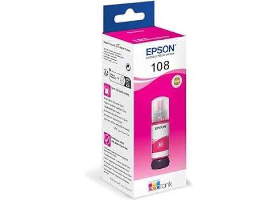 Epson Ink 108  70 ML Magenta (Original)