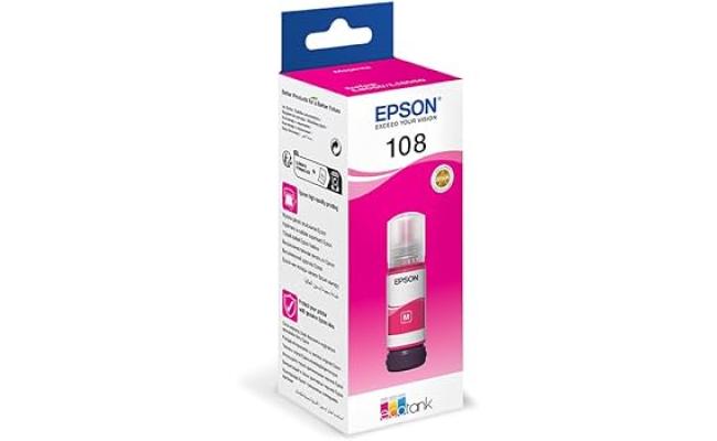 Epson Ink 108  70 ML Magenta (Original)